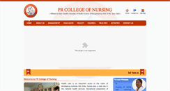 Desktop Screenshot of prcollegeofnursing.com
